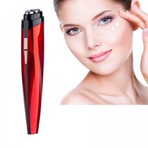 La peau des yeux RF Radio Fréquence se resserre et le dispositif anti-vieillissement, sous les sacs pour les yeux, les poches des yeux, les cercles sombres, les pieds de corbeau, les rides et l\'élimination des ridules, la machine anti-âge RF à la maison pour les yeux.